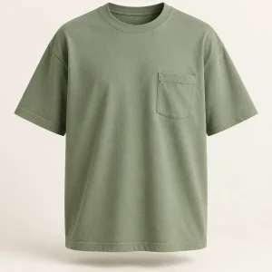 Weekend Pocket Tee in Sage