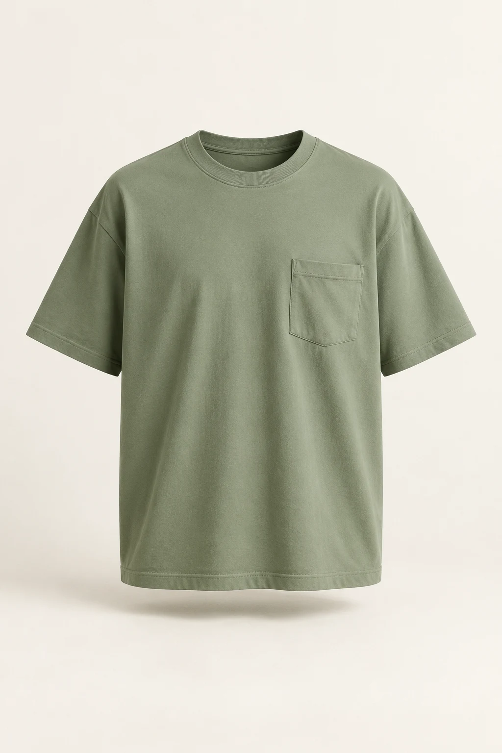 Weekend Pocket Tee in Sage