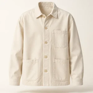 Everyday Overshirt in Ecru