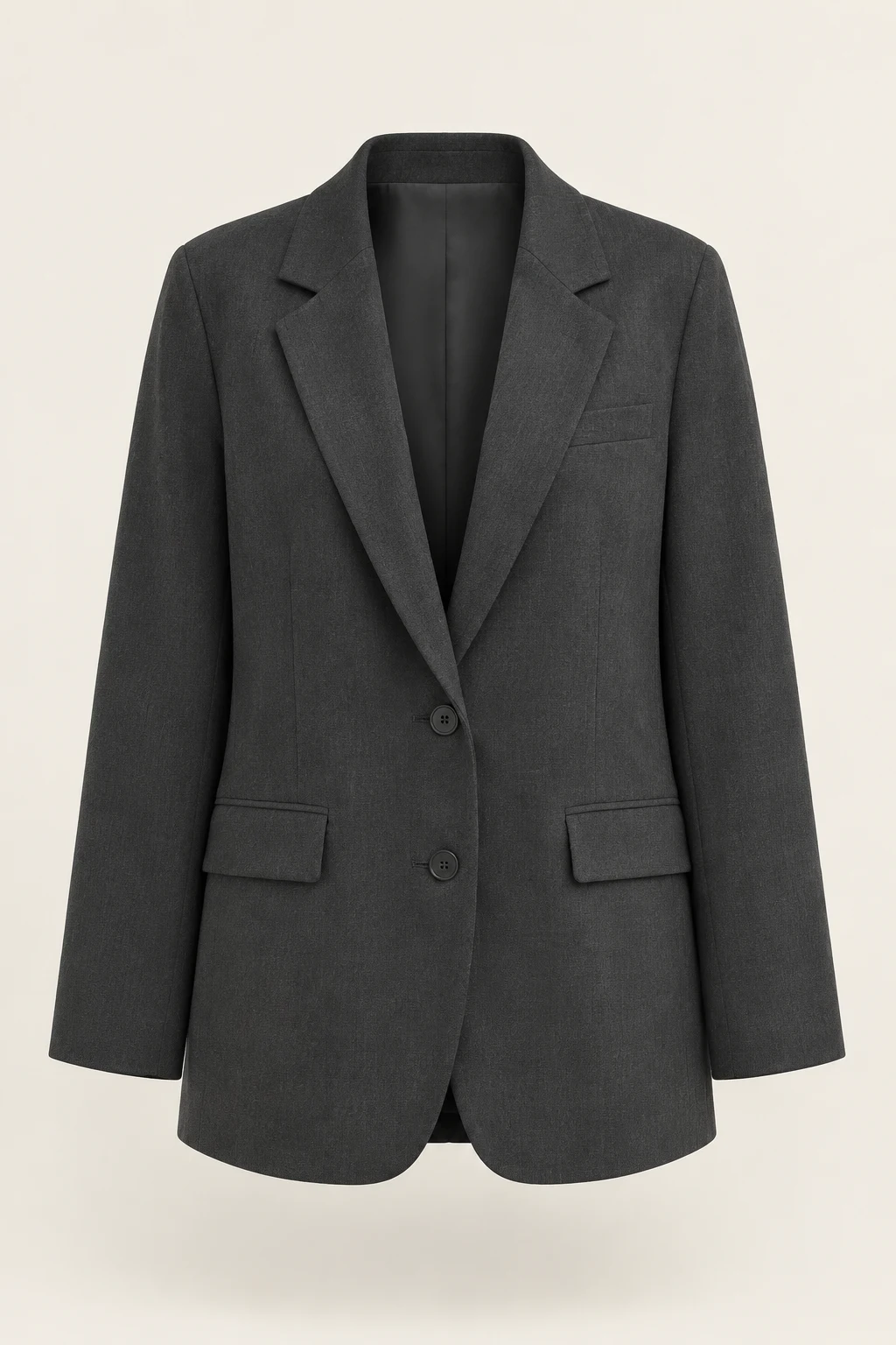 Relaxed Tailored Blazer — single garment